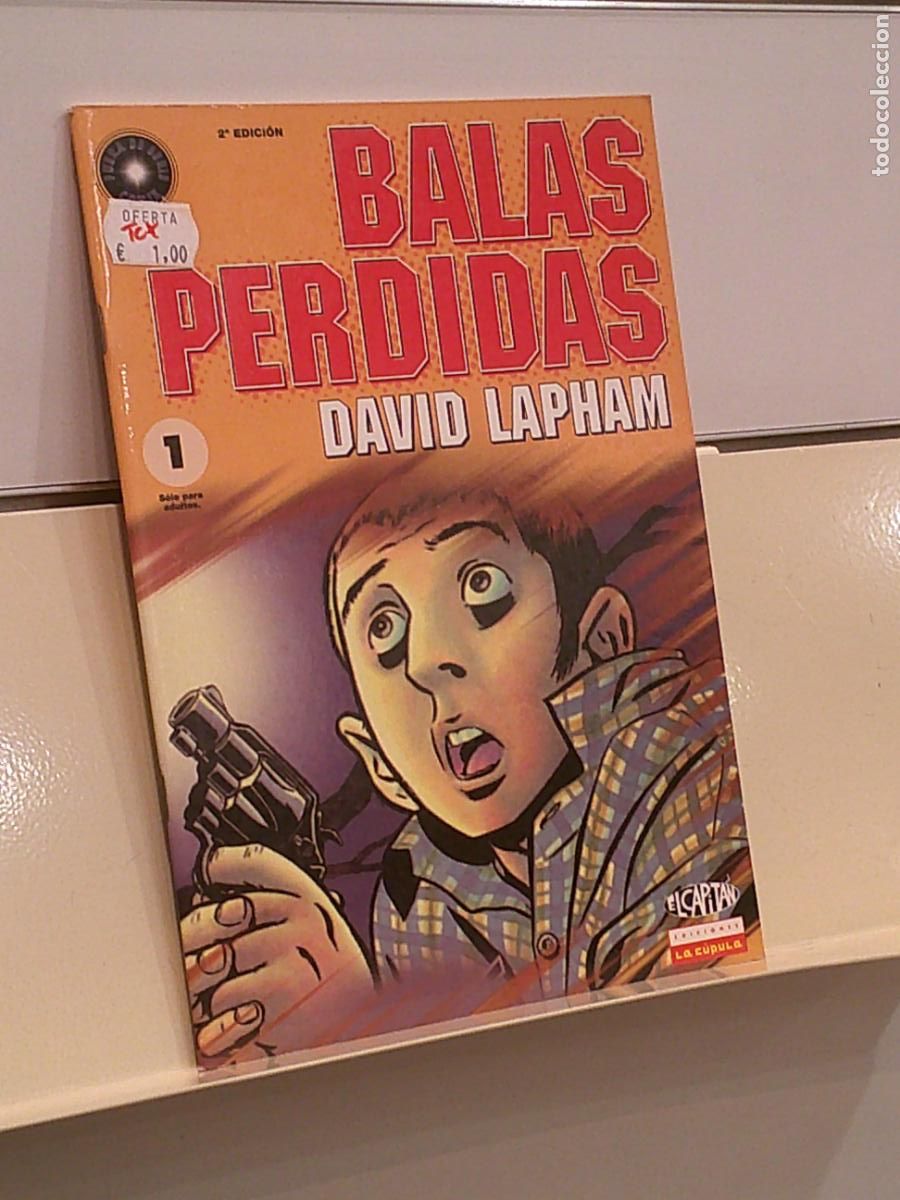 C&oacute;mics: BALAS PERDIDAS N&ordm; 1 DAVID LAPHAM BRUT COMIX - LA CUPULA - Foto 1