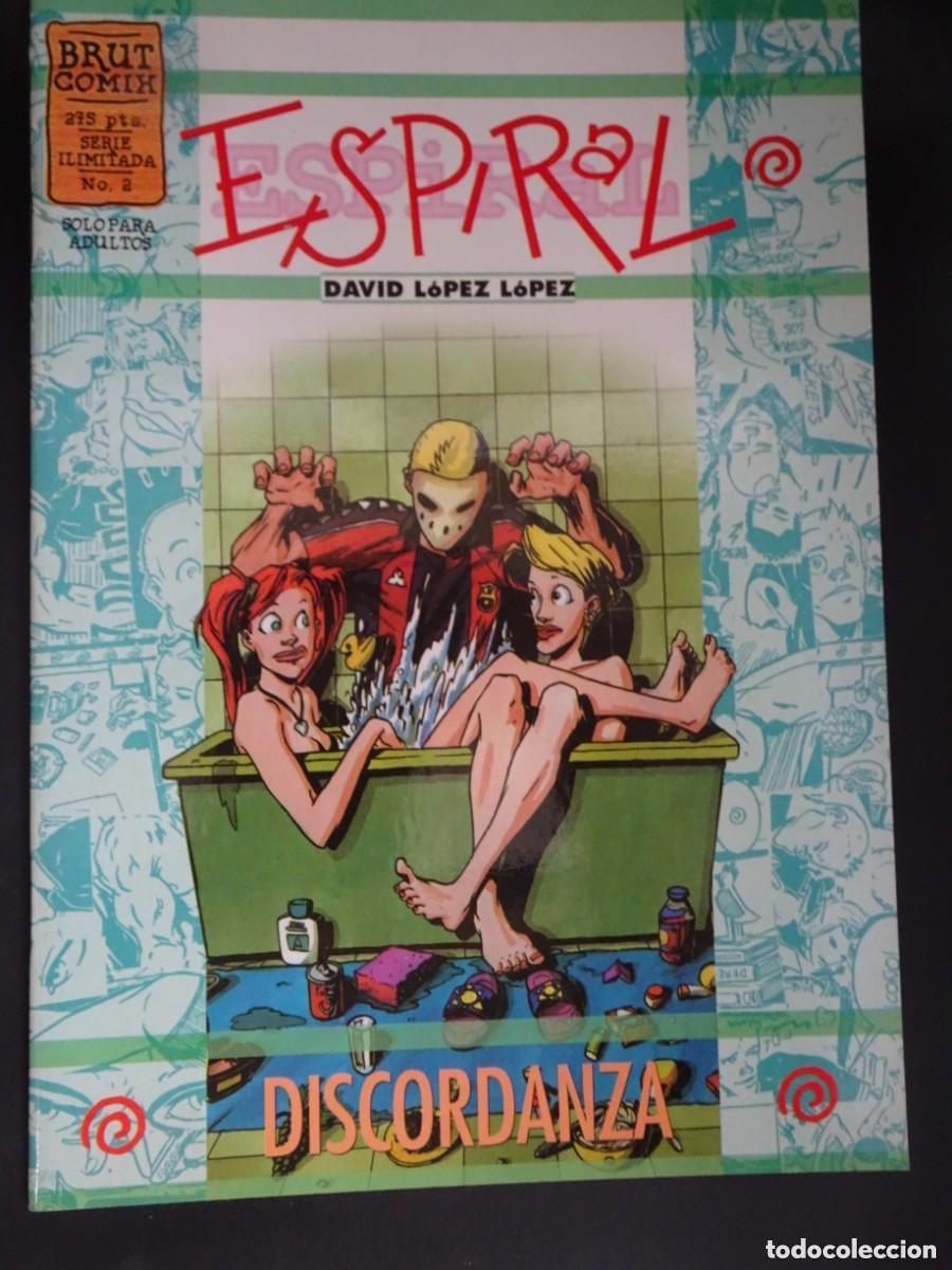 C&oacute;mics: ESPIRAL( de DAVID LOPEZ ).COMPLETA en CUATRO NUMEROS . ( BRUT COMIX, LA C&Uacute;PULA 1998) - Foto 3