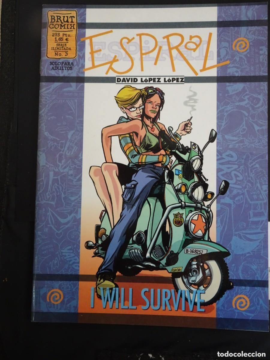 C&oacute;mics: ESPIRAL( de DAVID LOPEZ ).COMPLETA en CUATRO NUMEROS . ( BRUT COMIX, LA C&Uacute;PULA 1998) - Foto 4