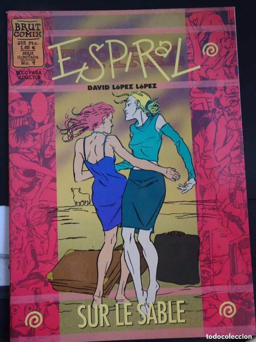 C&oacute;mics: ESPIRAL( de DAVID LOPEZ ).COMPLETA en CUATRO NUMEROS . ( BRUT COMIX, LA C&Uacute;PULA 1998) - Foto 5