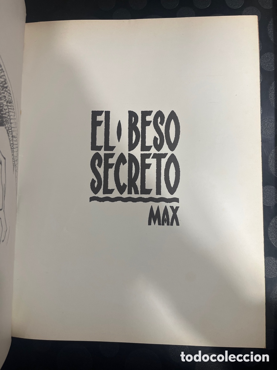 C&oacute;mics: EL BESO SECRETO de MAX ( 1986 ) - Foto 3