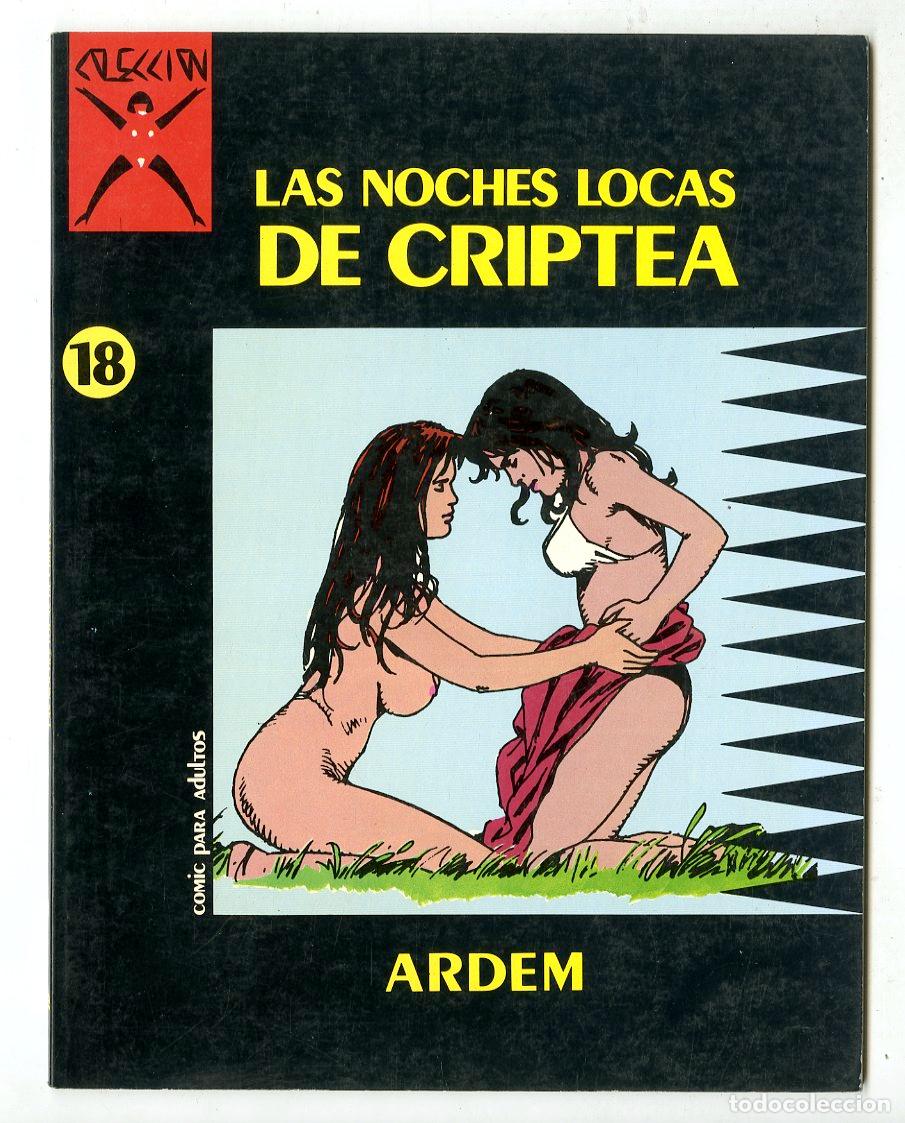 C&oacute;mics: Las Noches Locas de Criptea / Colecci&oacute;n X / N.18 / Ediciones La C&uacute;pula / 1989 - Foto 1