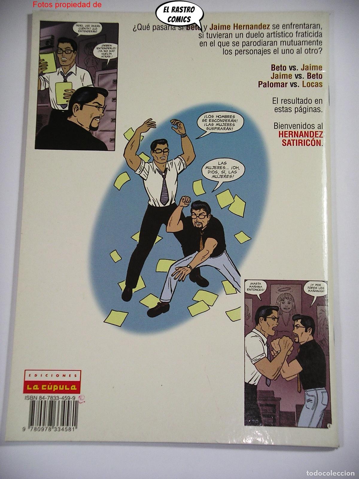 C&oacute;mics: Satiricon, Los Bros Hern&aacute;ndez, ed. La C&uacute;pula, Beto, Jaime - Foto 2