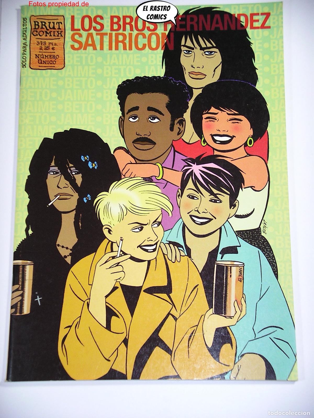 C&oacute;mics: Satiricon, Los Bros Hern&aacute;ndez, ed. La C&uacute;pula, Beto, Jaime - Foto 1