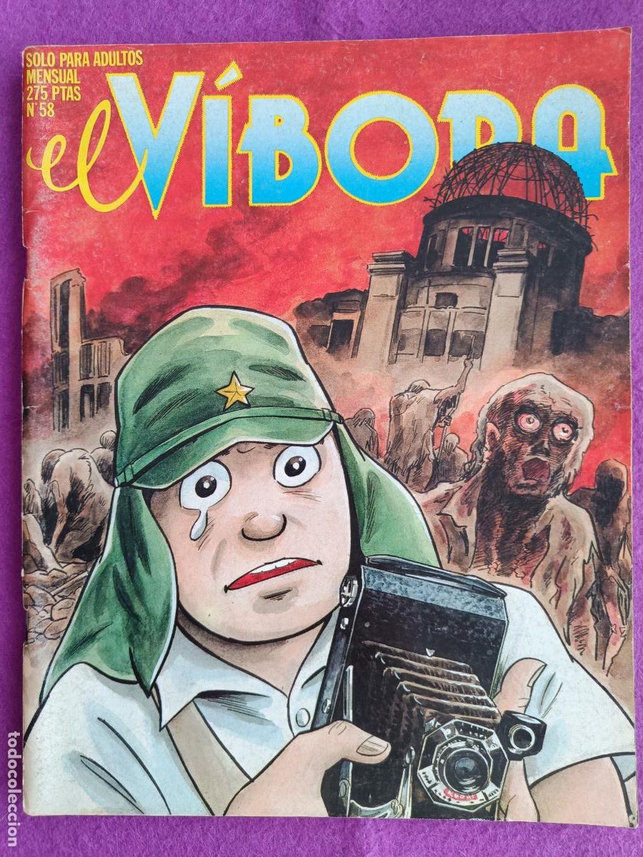 C&oacute;mics: TEBEO EL VIBORA N&ordm;58 1984 ED. LA CUPULA JN - Foto 1