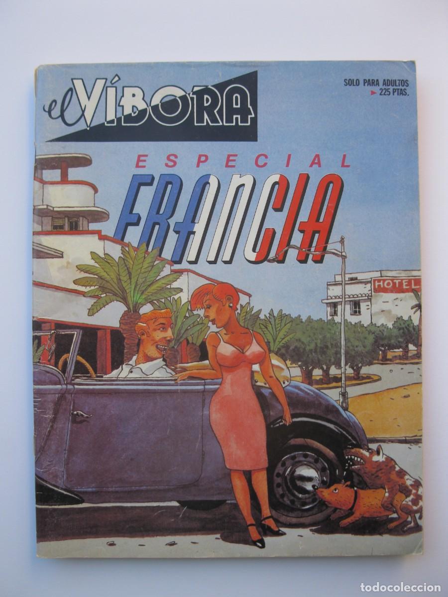 C&oacute;mics: EL V&Iacute;BORA - ESPECIAL FRANCIA - EDICIONES LA C&Uacute;PULA - A&Ntilde;O 1985. - Foto 1