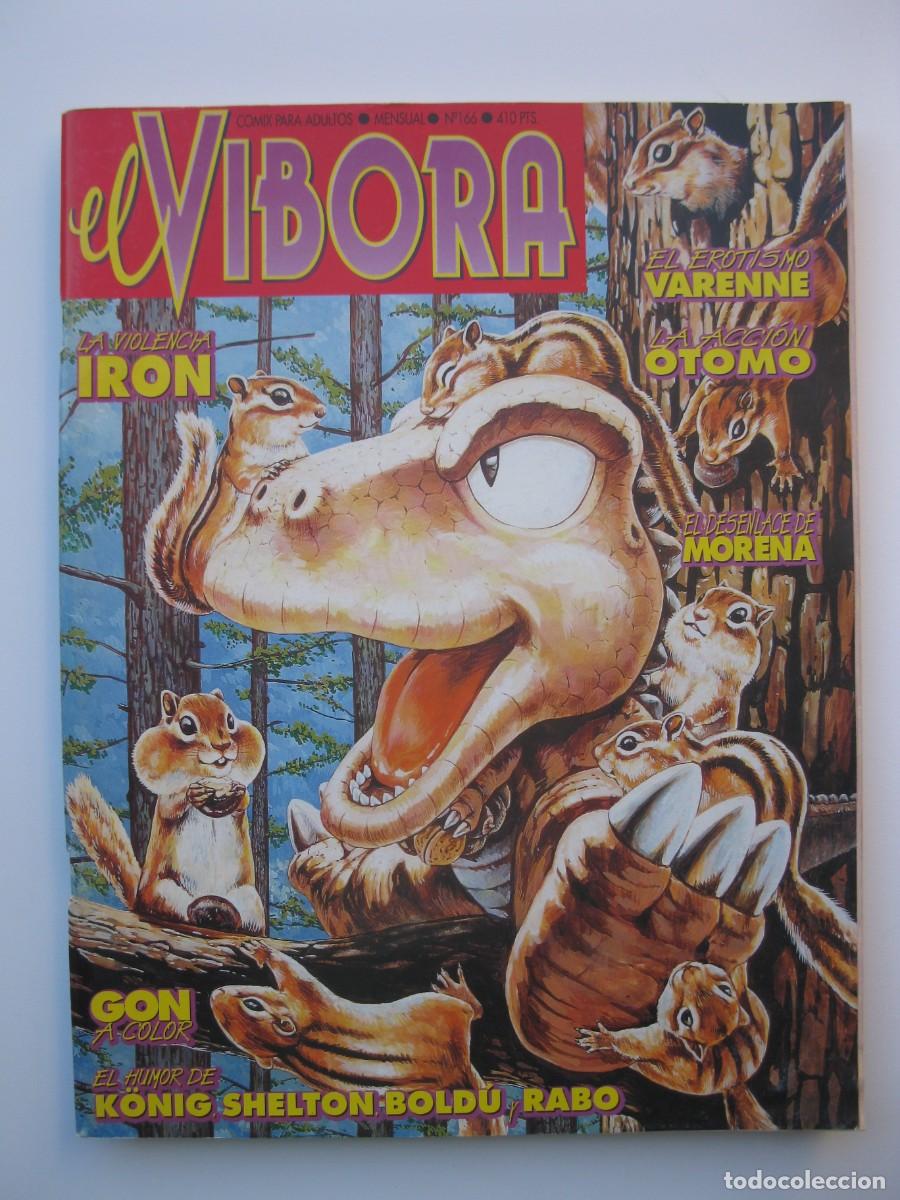 C&oacute;mics: EL V&Iacute;BORA - N&ordm; 166 - EDICIONES LA C&Uacute;PULA - A&Ntilde;O 1993. - Foto 1