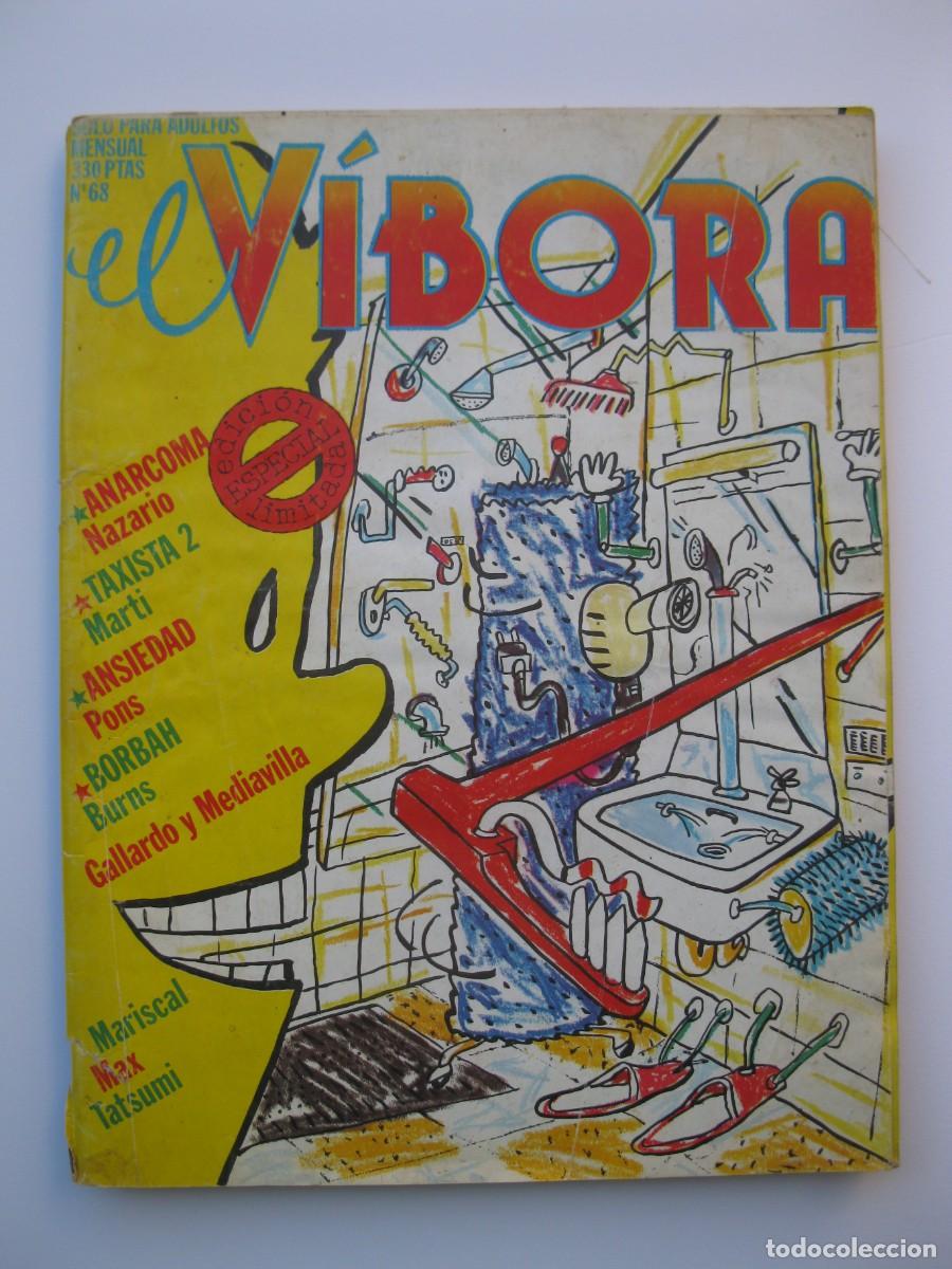 C&oacute;mics: EL V&Iacute;BORA - N&ordm; 68 - EDICIONES LA C&Uacute;PULA - A&Ntilde;O 1985. - Foto 1