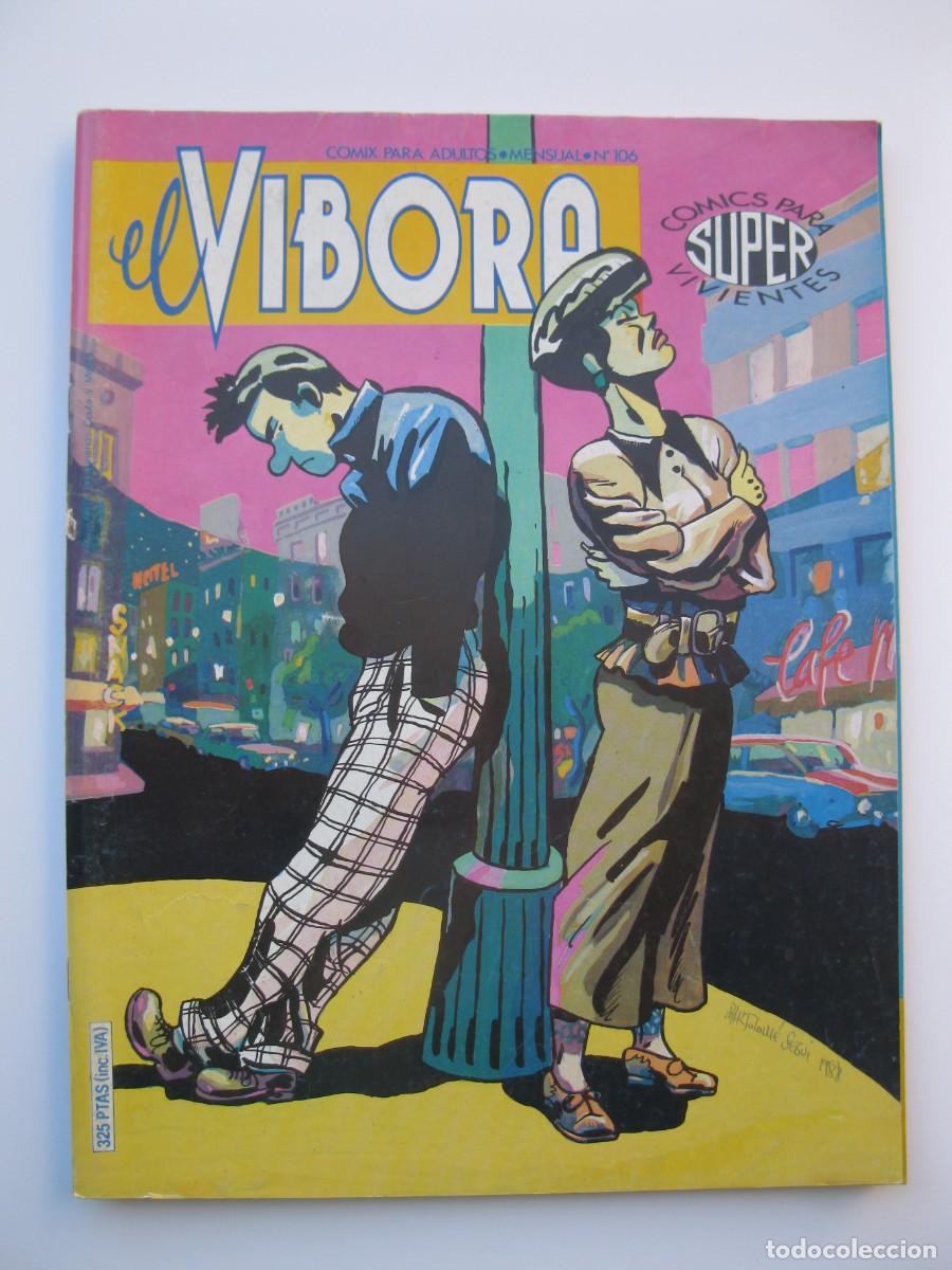 C&oacute;mics: EL V&Iacute;BORA - N&ordm; 106 - EDICIONES LA C&Uacute;PULA - A&Ntilde;O 1988. - Foto 1