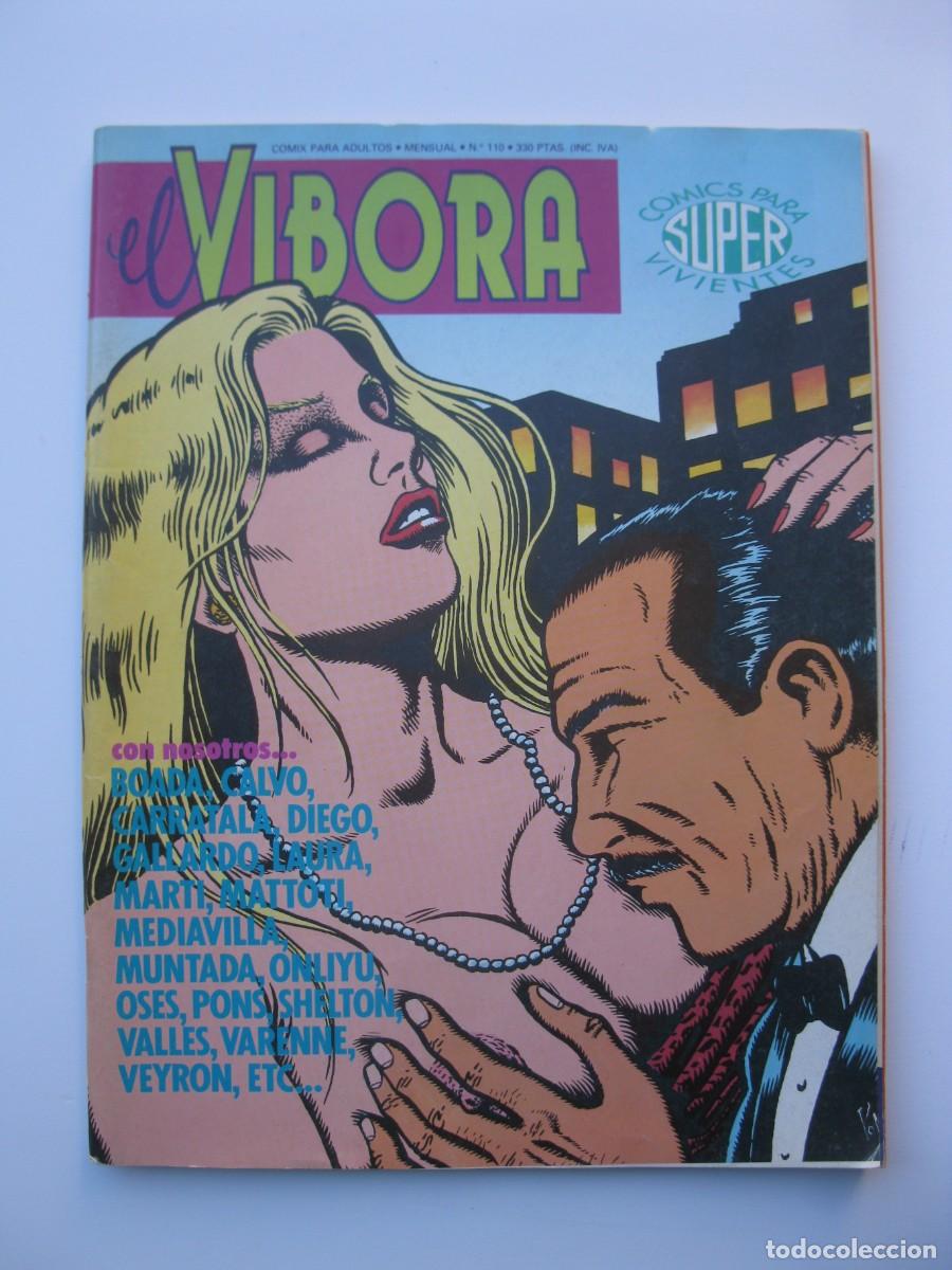 C&oacute;mics: EL V&Iacute;BORA - N&ordm; 110 - EDICIONES LA C&Uacute;PULA - A&Ntilde;O 1989. - Foto 1