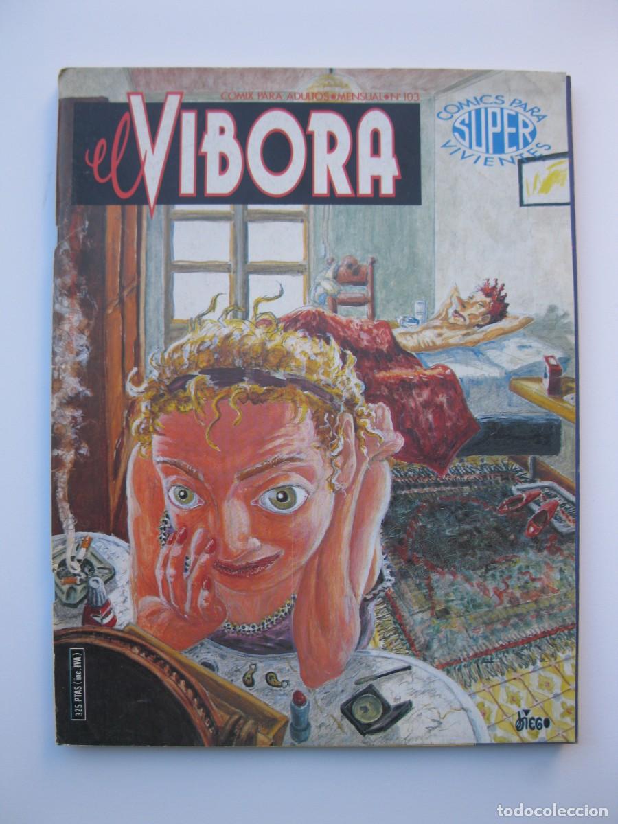 C&oacute;mics: EL V&Iacute;BORA - N&ordm; 103 - EDICIONES LA C&Uacute;PULA - A&Ntilde;O 1988. - Foto 1