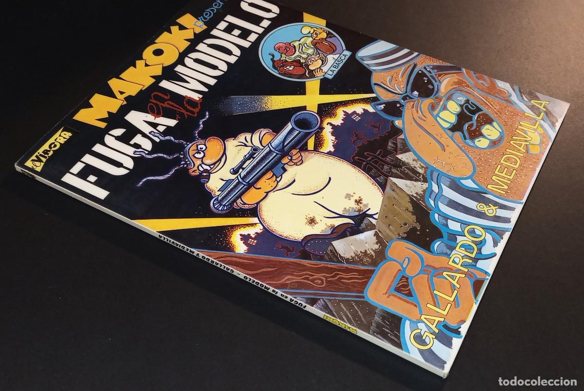 C&oacute;mics: MAKOKI PRESENTA FUGA DE LA MODELO - GALLARDO & MEDIAVILLA - EDICIONES LA C&Uacute;PULA, 1982 - Foto 2