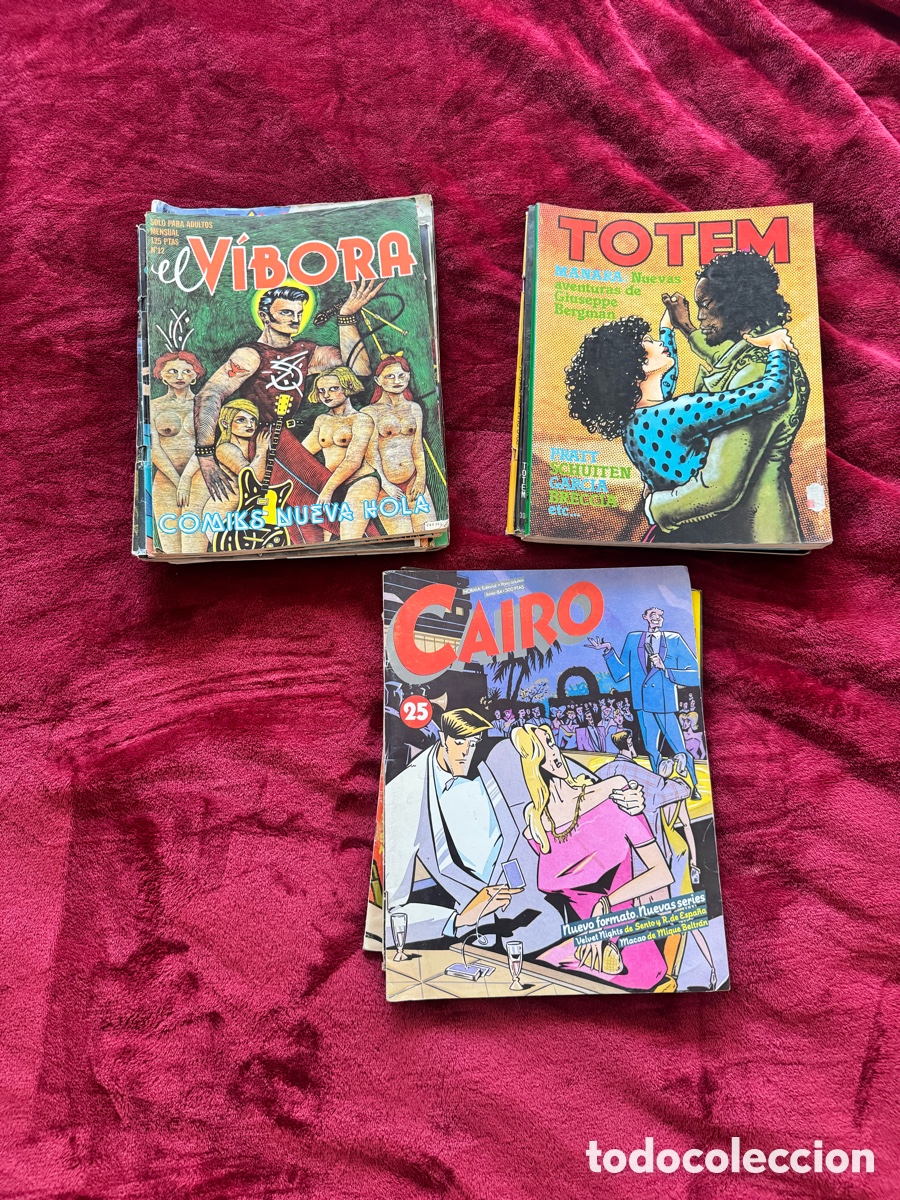 C&oacute;mics: Totem El Cairo y Vibora 20 revistas - Foto 1