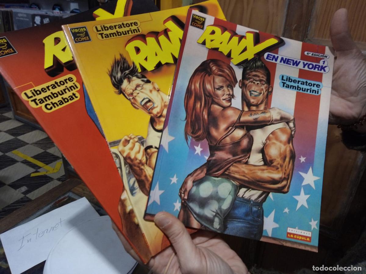 C&oacute;mics: Ranx. 1, 2 y 3. - Liberatora; Tamburini. - Foto 1