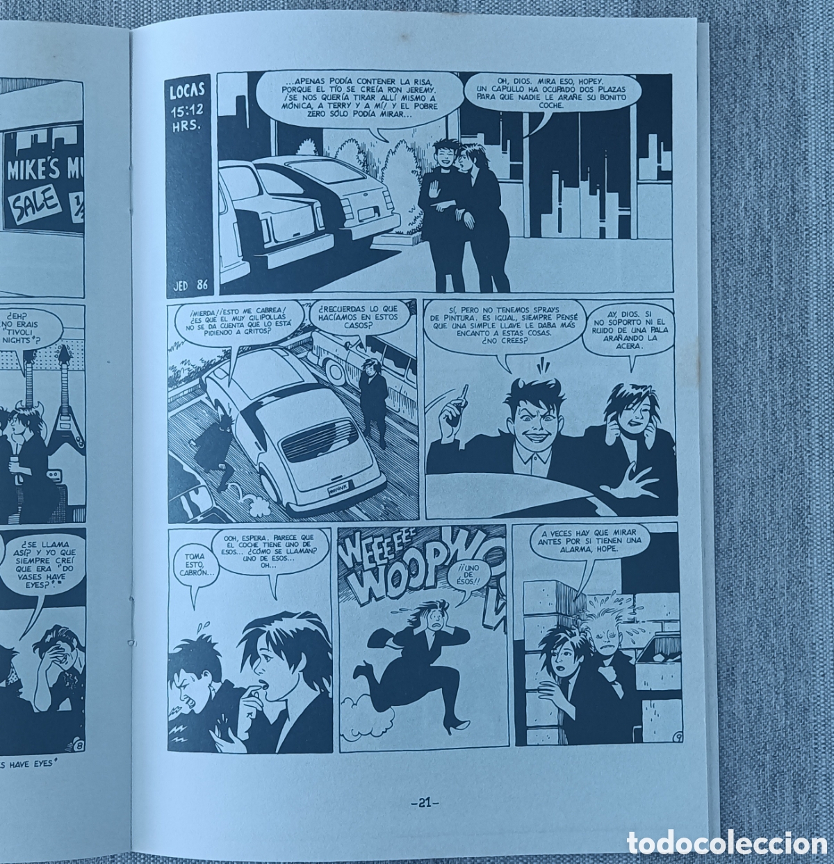 C&oacute;mics: Hern&aacute;ndez, Jaime - Locas &rdquo;La muerte de Speedy&rdquo; - Foto 3