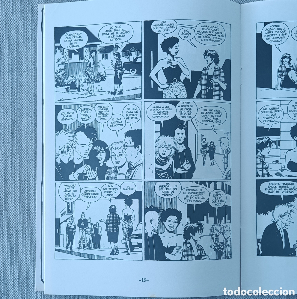 C&oacute;mics: Hern&aacute;ndez, Jaime - Locas &rdquo;La muerte de Speedy&rdquo; - Foto 5