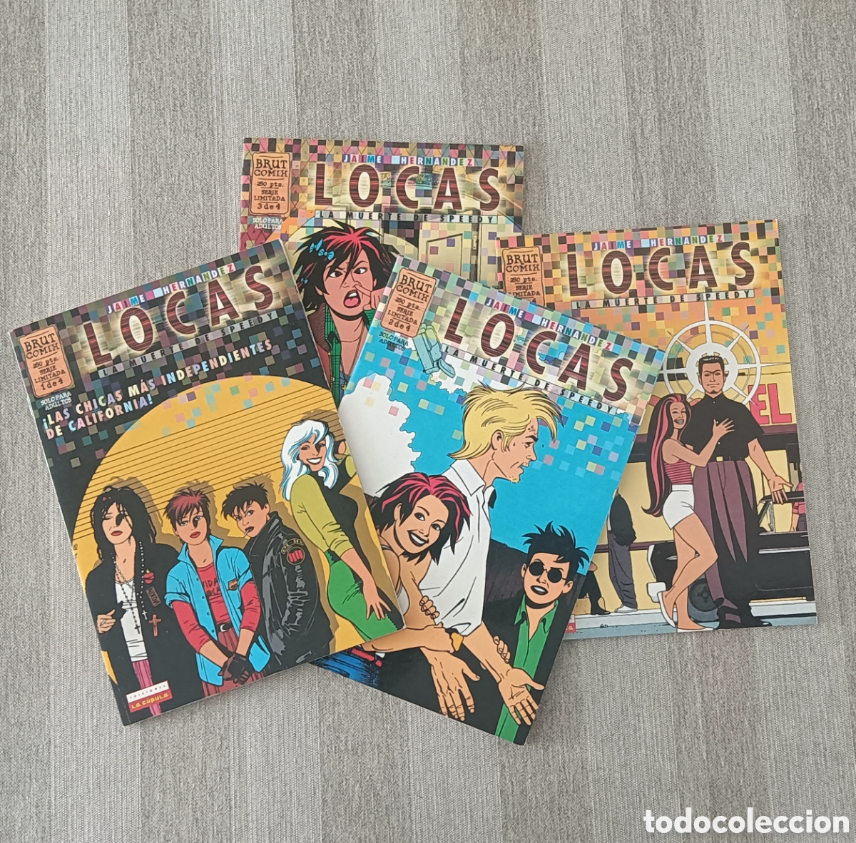 C&oacute;mics: Hern&aacute;ndez, Jaime - Locas &rdquo;La muerte de Speedy&rdquo; - Foto 1