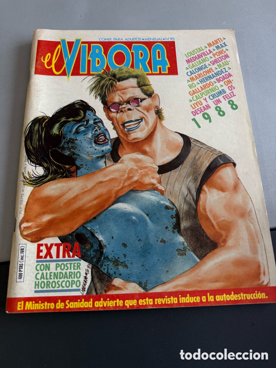 C&oacute;mics: EL V&Iacute;BORA. N 95. Contiene el p&oacute;ster - Foto 1