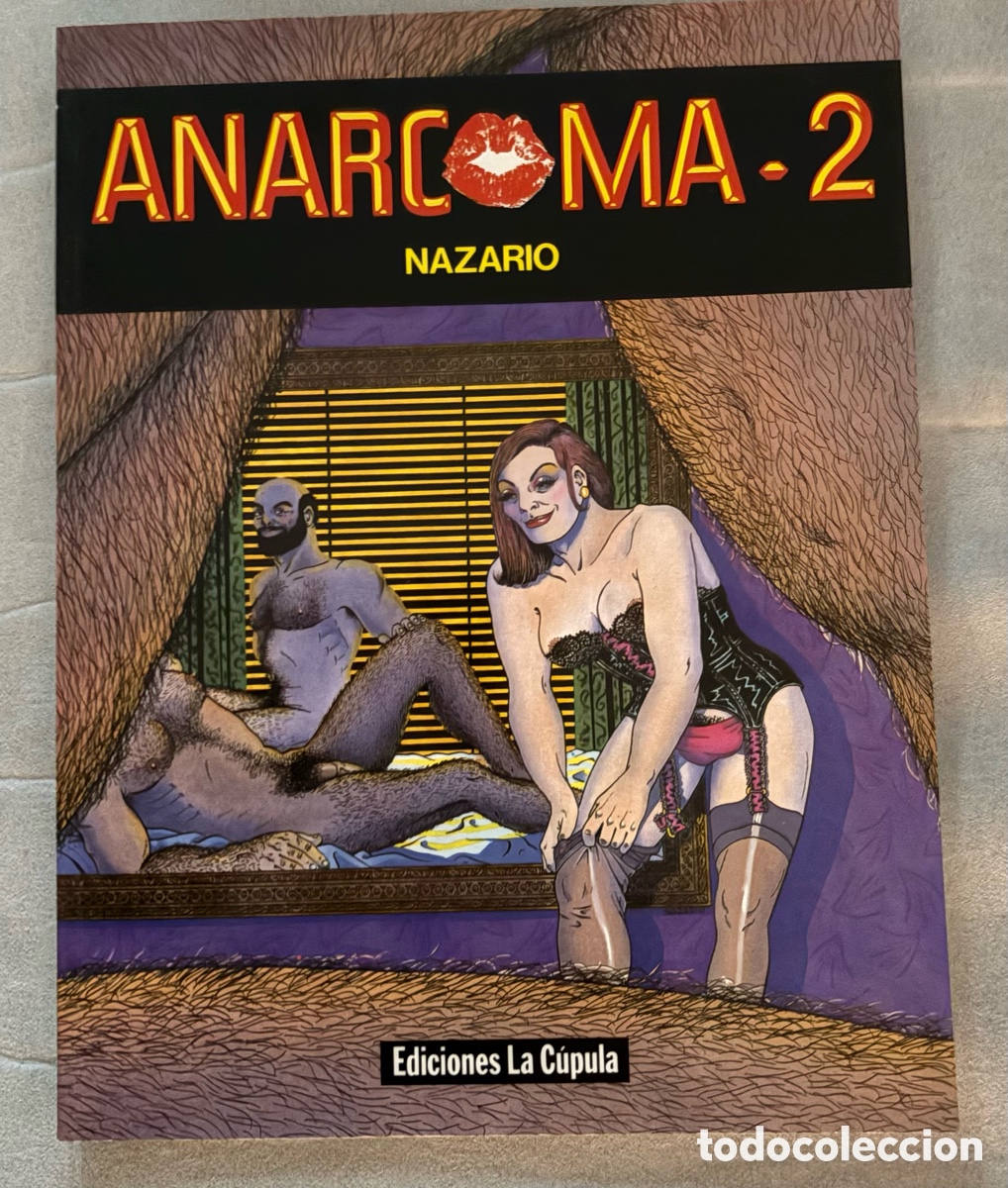 C&oacute;mics: Anarcoma 2 &ndash; Nazario &ndash; Ediciones La C&uacute;pula 1987 &ndash; C&oacute;mic underground - Foto 1