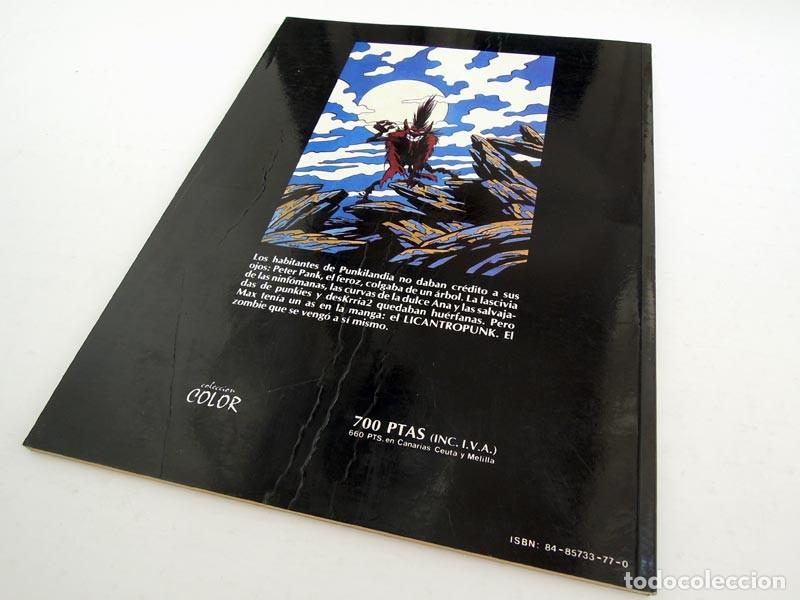 C&oacute;mics: Max - Peter Pank El Licantropunk - Ed. La C&uacute;pula, col. Color 1987 (1&ordf; Ed.) - Foto 2