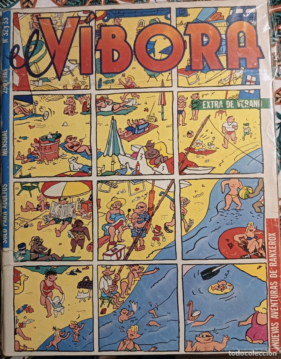 C&oacute;mics: C&Oacute;MIC EL V&Iacute;BORA - DOBLE N&ordm;32 Y 33 1&ordf; EDICI&Oacute;N - EXTRA DE VERANO - Foto 1