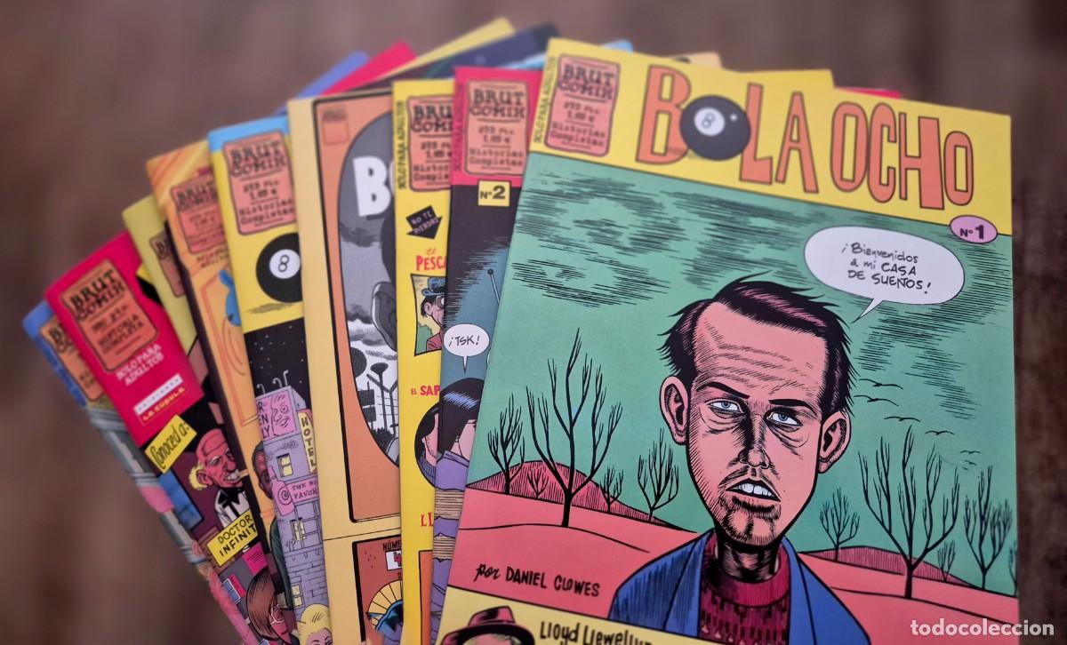 C&oacute;mics: Bola 8 + Pusssey! - Daniel Clowes. Colecci&oacute;n completa (9 n&uacute;meros). Ediciones La C&uacute;pula - Foto 1