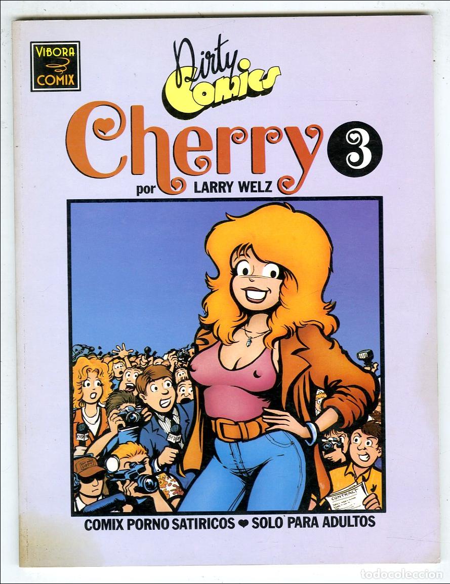 C&oacute;mics: V&iacute;bora Dirty Comics Cherry n.3 (La C&uacute;pula, 1990) - Larry Welz - Foto 1