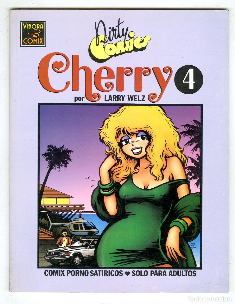 C&oacute;mics: V&iacute;bora Dirty Comics Cherry n.4 (La C&uacute;pula, 1990) - Larry Welz - Foto 1