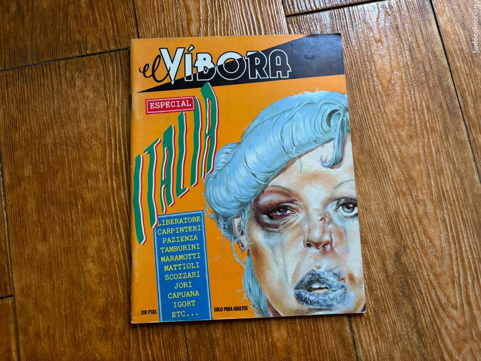 C&oacute;mics: EL VIBORA. ESPECIAL ITALIA EDICIONES LA CUPULA