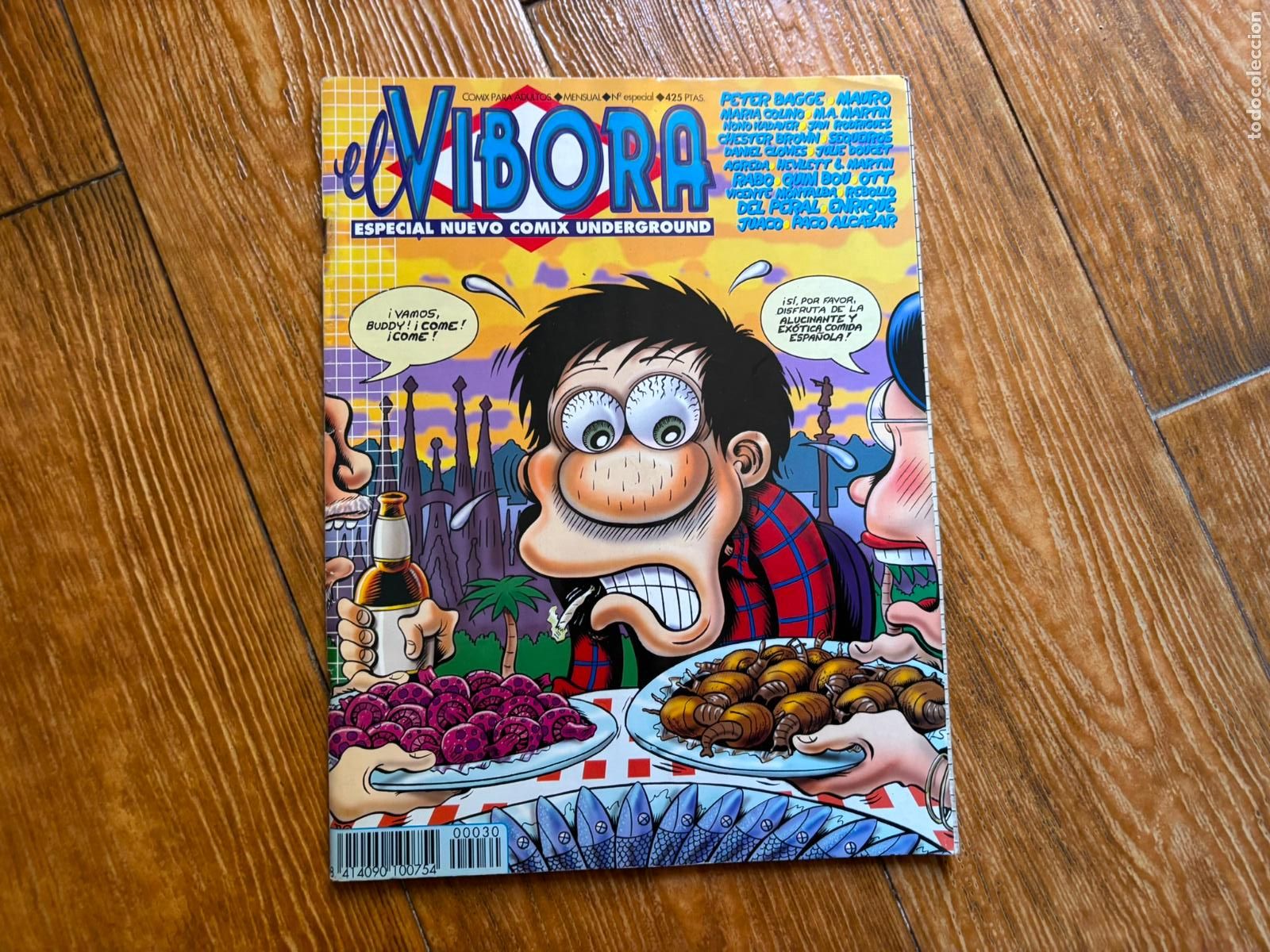 C&oacute;mics: EL VIBORA. ESPECIAL COMIX UNDERGROUND EDICIONES LA CUPULA