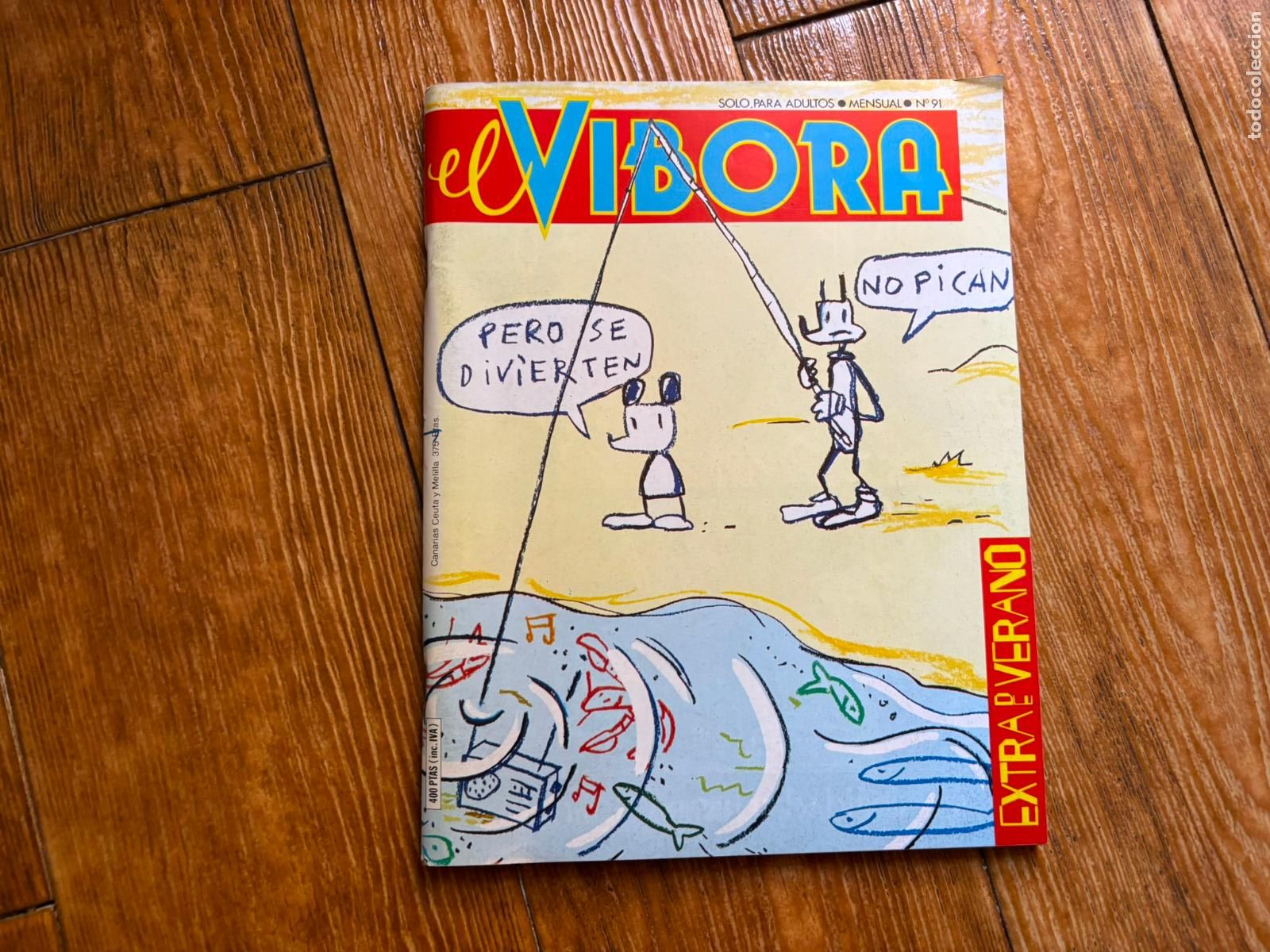 Comics: EL VIBORA. N&ordm; 91 EXTRA DE VERANO EDICIONES LA CUPULA