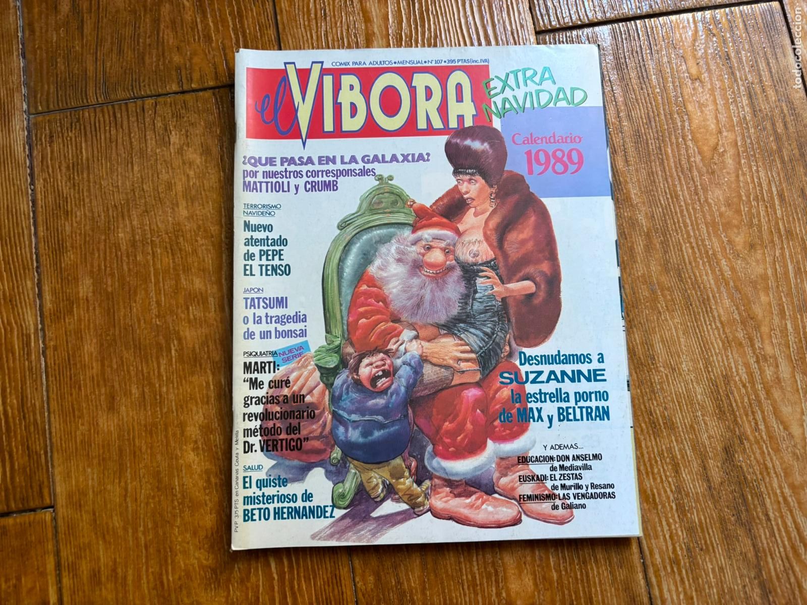 C&oacute;mics: EL VIBORA N&ordm; 107 EXTRA NAVIDAD 1989 EDICIONES LA CUPULA