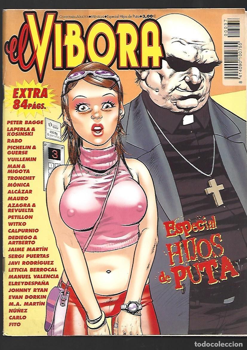 C&oacute;mics: El V&iacute;bora, especial hijos de puta, 2002, La C&uacute;pula, muy buen estado