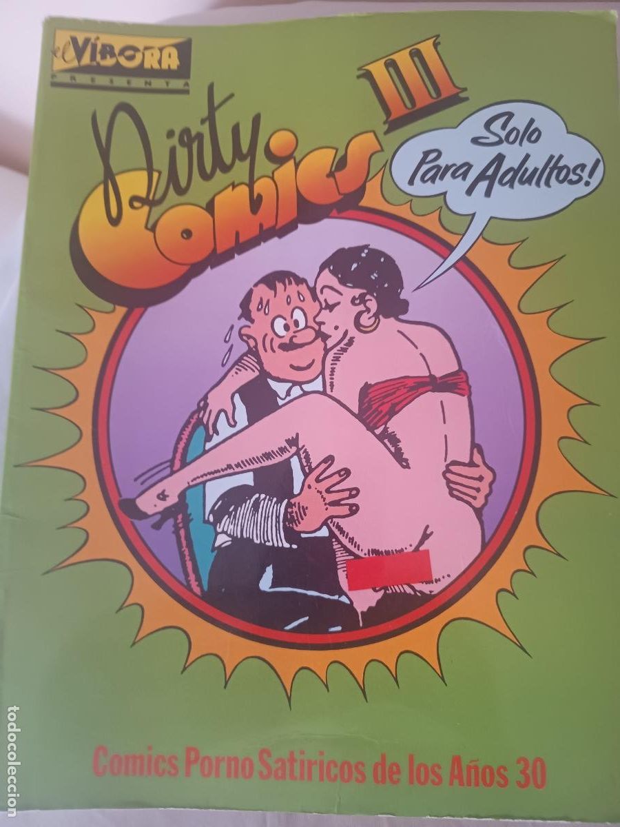 C&oacute;mics: Colecci&oacute;n Dirty C&oacute;mics. 4 ejemplares.