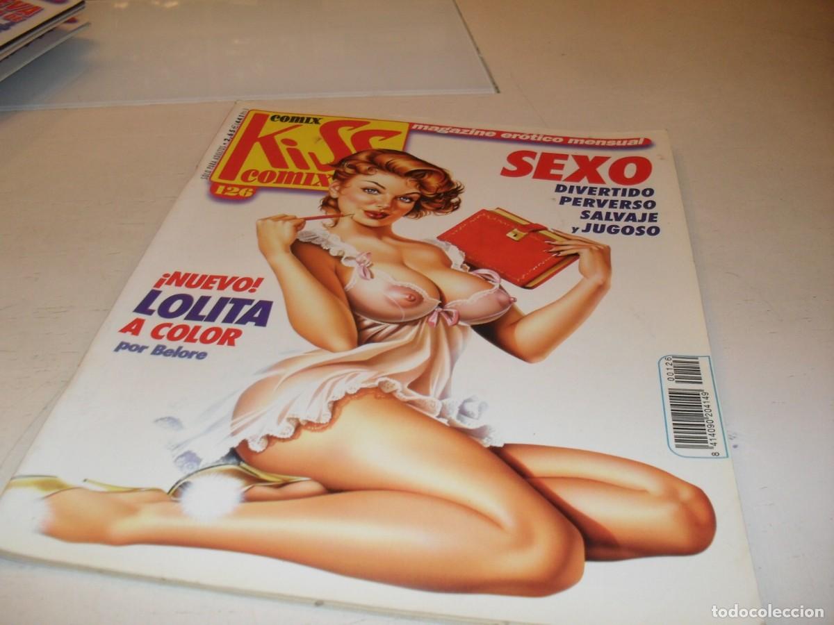 C&oacute;mics: KISS COMIX N&ordm; 126,CON LOLITA,A COLOR,DE BELORE.LA CUPULA,1991