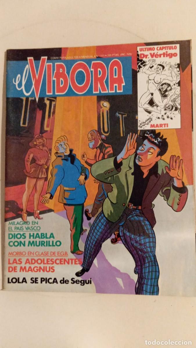 C&oacute;mics: El V&iacute;bora #111. Ediciones La C&uacute;pula