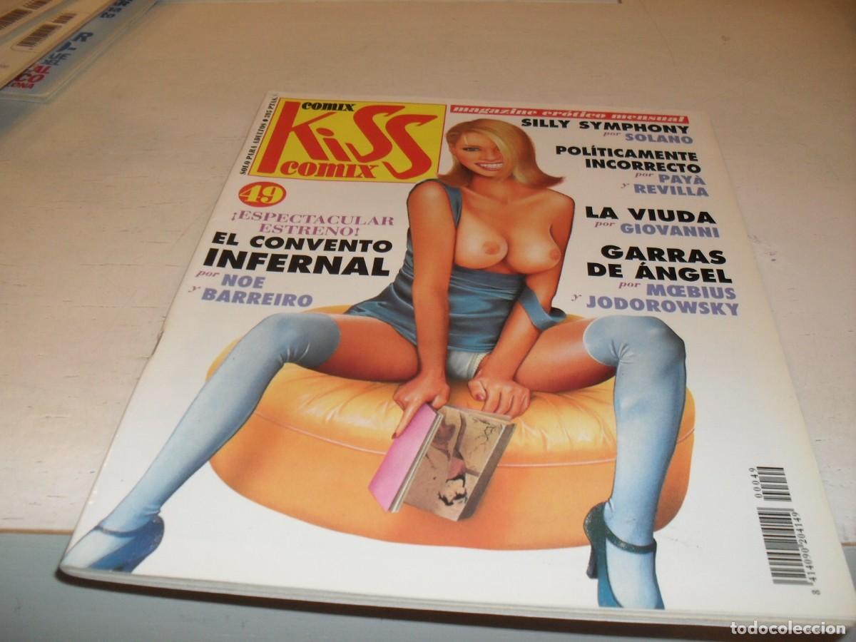 C&oacute;mics: KISS COMIX N&ordm; 49,CON GARRAS DE ANGEL,DE MOEBIUS Y JODOROWSKY.LA CUPULA,1991