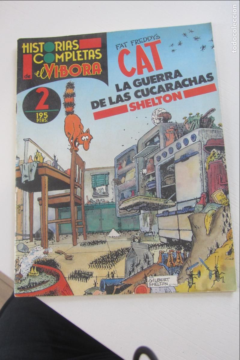 C&oacute;mics: HISTORIAS COMPLETAS EL VIBORA N&ordm; 2 FAT FREDY'S CAT : LA GUERRA DE LAS CUCARACHAS LA CUPULA arx125