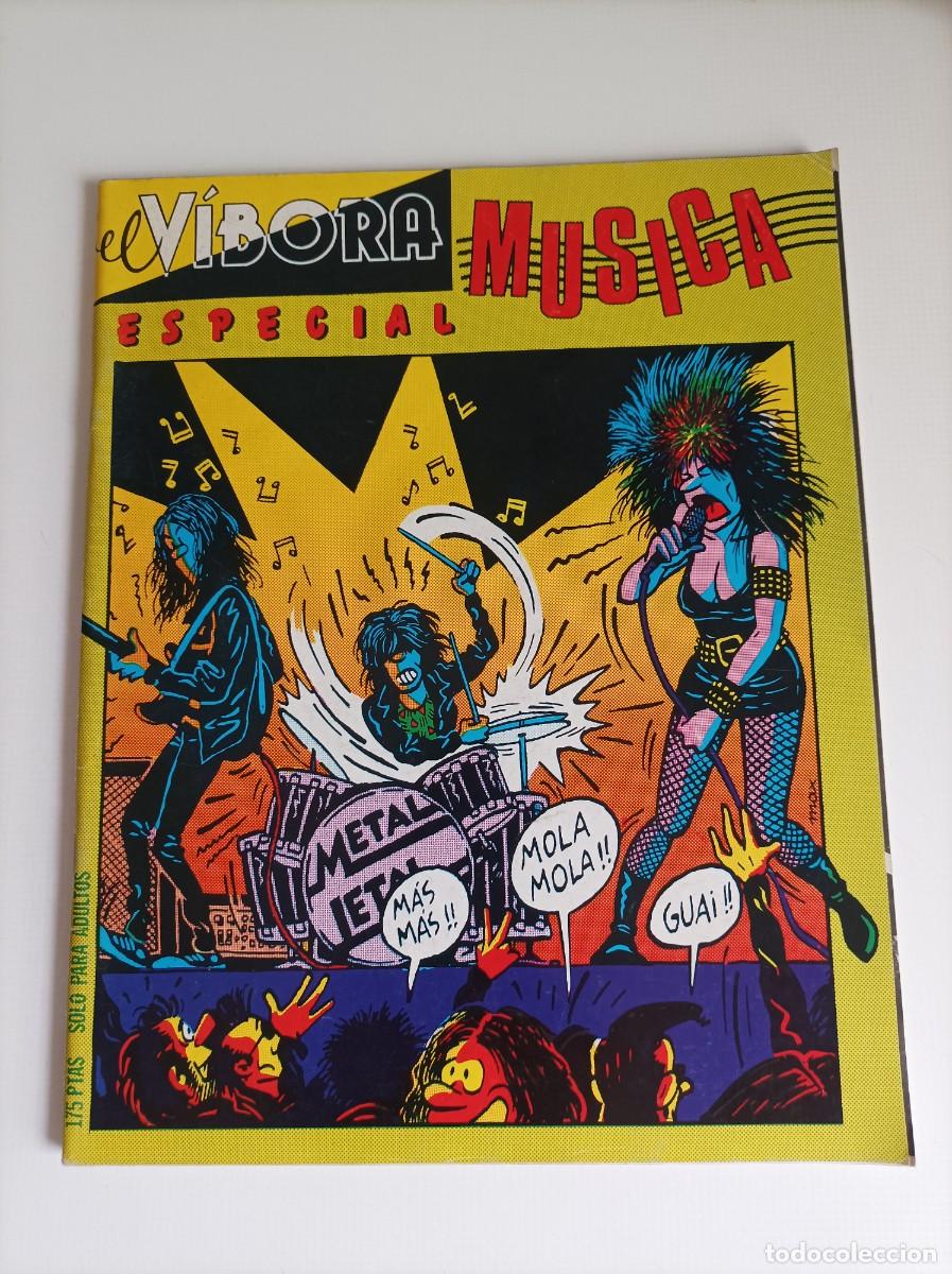 C&oacute;mics: Comix El V&iacute;bora. Especial M&uacute;sica.
