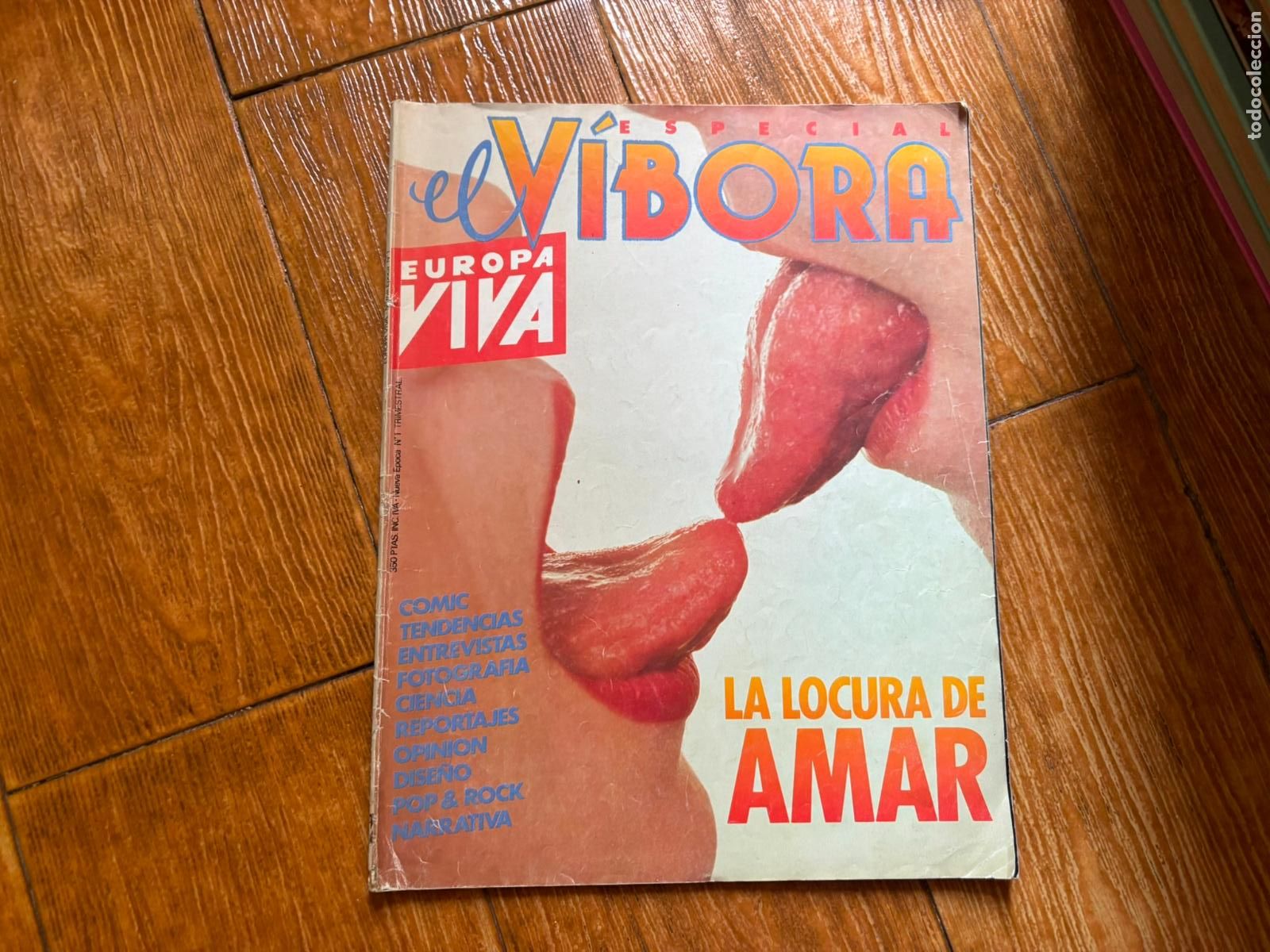 C&oacute;mics: EL VIBORA ESPECIAL EUROPA VIVA LA LOCURA DE AMAR