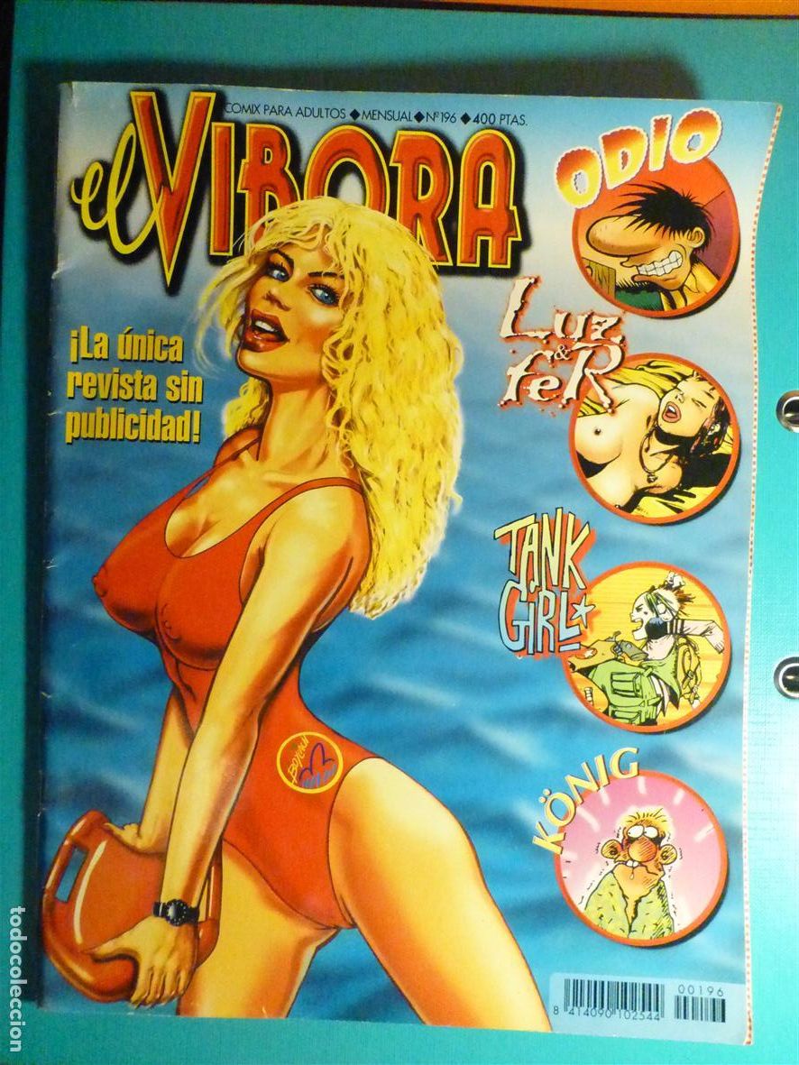 C&oacute;mics: Comic - El V&iacute;bora - N&ordm; 196 - Ediciones La C&uacute;pula - A&ntilde;o 1996 - Foto 1