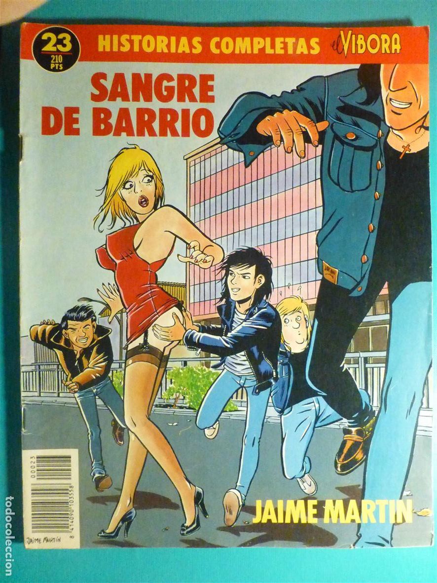 C&oacute;mics: Comic - El V&iacute;bora - N&ordm; 23 - Historias Completas - Sangre de Barrio - Ediciones La C&uacute;pula -