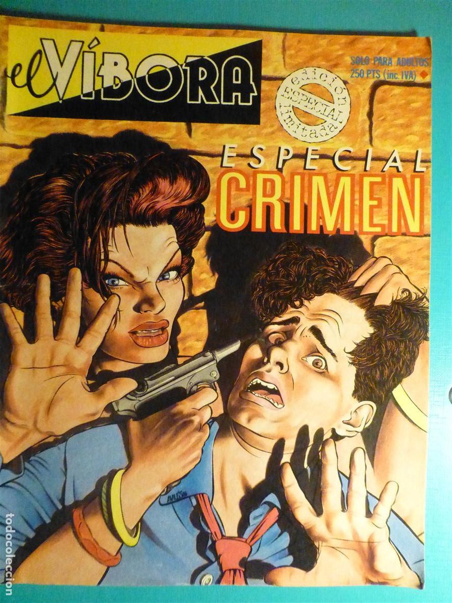 C&oacute;mics: Comic - El V&iacute;bora - Especial Crimen - Comix para Supervivientes -