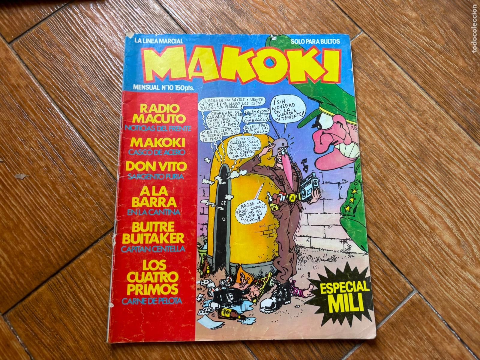 C&oacute;mics: MAKOKI N&ordm; 10 ESPECIAL MILI - EDITORIAL LA CUPULA - OCTUBRE 1983