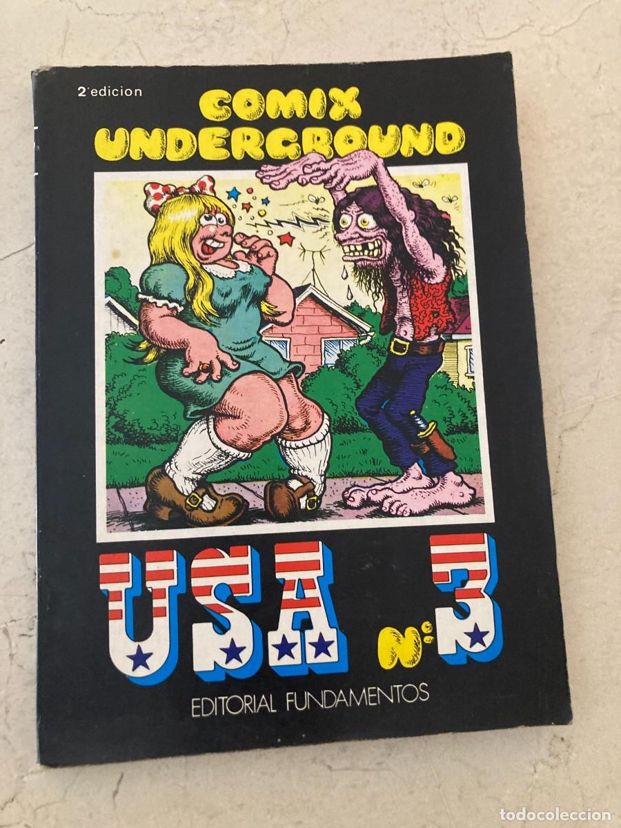 Comics: COMIC UNDERGROUND USA N&ordm; 3 - 2&ordf; EDICI&Oacute;N 1979 / GILBERT SHELTON , ROBERT CRUMB...