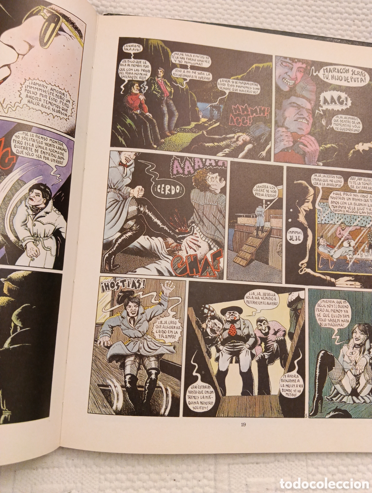 C&oacute;mics: Anarcoma. Nazario. Primera edici&oacute;n de 1983. Ediciones La C&uacute;pula. - Foto 3