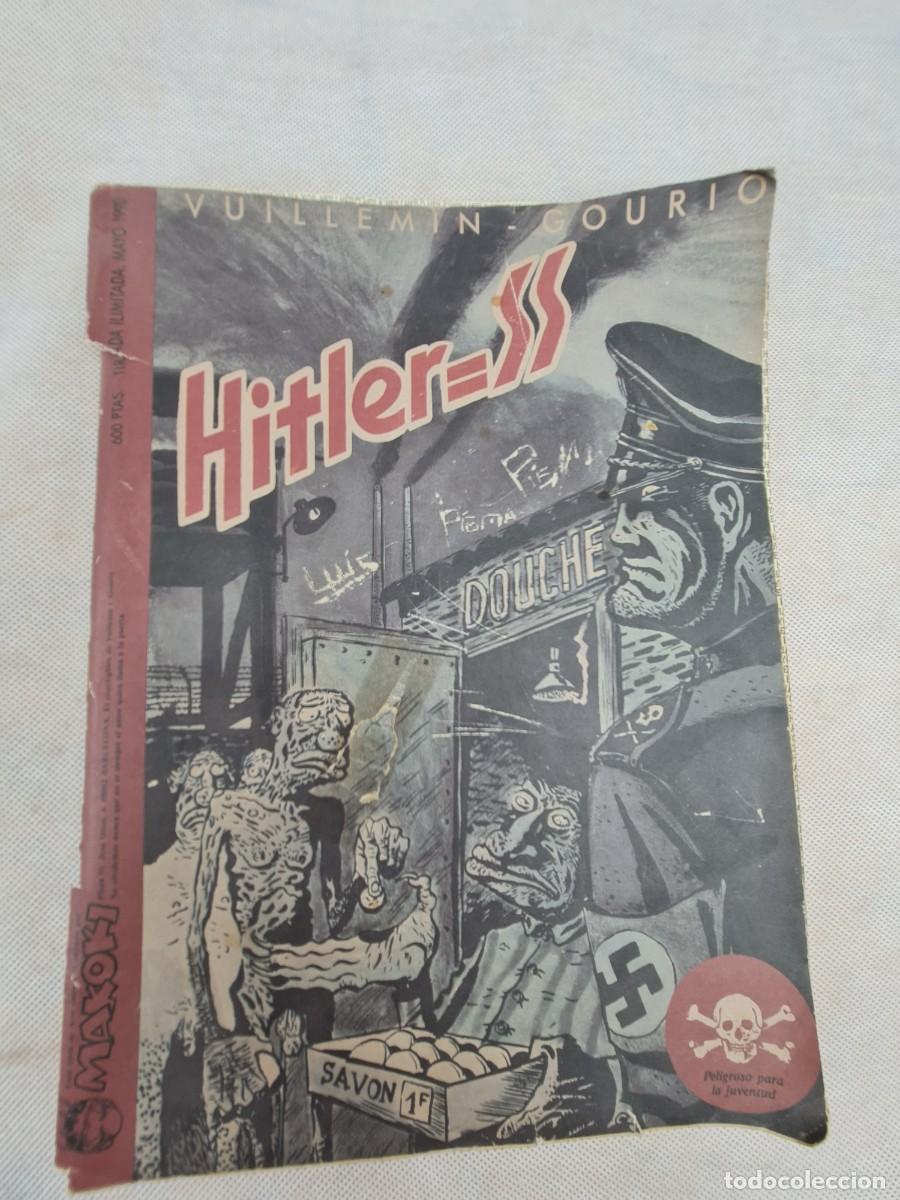 C&oacute;mics: Hitler=SS - Revista Makoki (Mayo 1990) - Vuillemin & Gourio - Ejemplar hist&oacute;rico / Underground