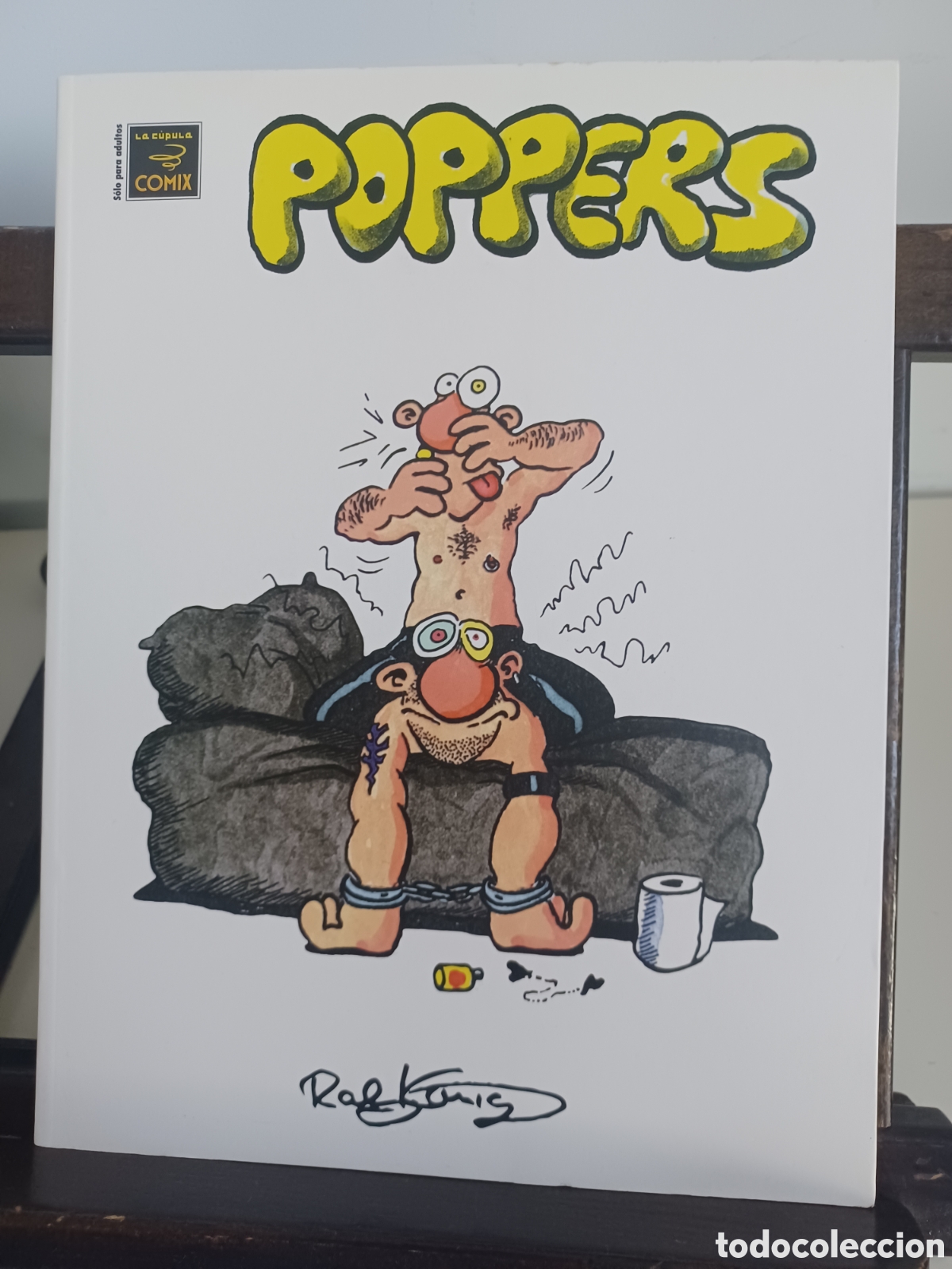 C&oacute;mics: Peoppers/ Ralf K&ouml;nig/ La C&uacute;pula/ Descatalogado/ Excelente estado