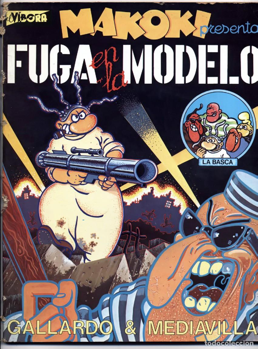 Comics: EL VIBORA PRESENTA COLECCION MAKOKI FUGA EN LA MODELO GALLARDO-MEDIAVILLA 1981 1&ordf; EDICION