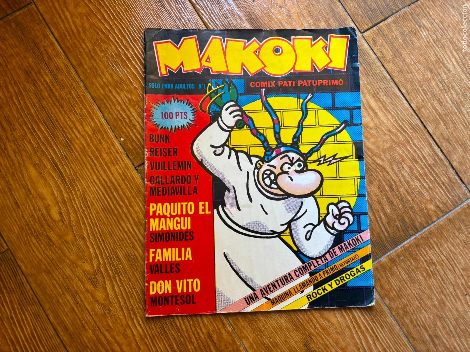 C&oacute;mics: MAKOKI N&ordm; 1 - 1982 EDITORIAL LA CUPULA - MIGUEL GALLARDO - Foto 1